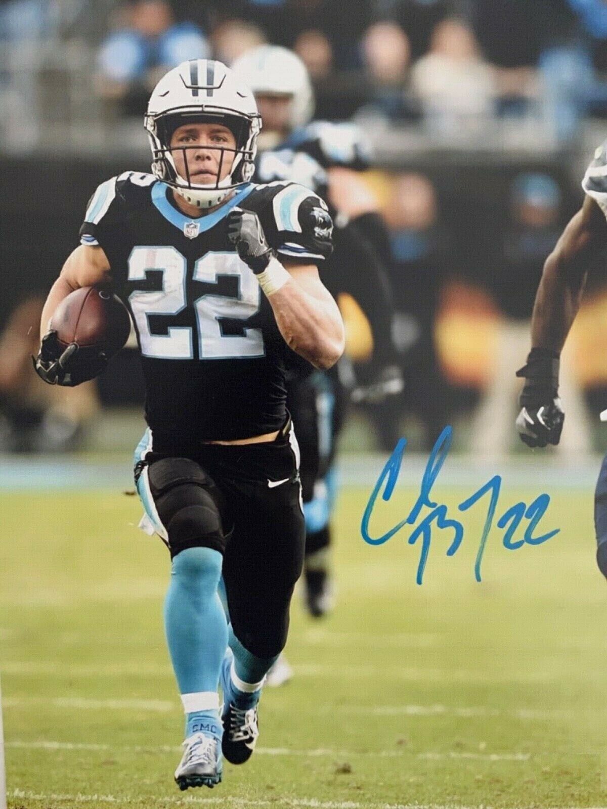 Christian McCaffrey 8x10 Autographed Signed Photo Poster painting Panthers REPRINT ,