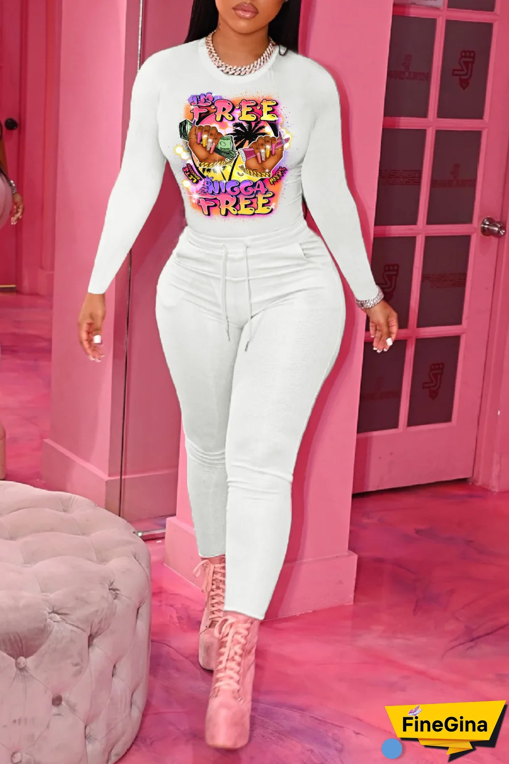 Navy Blue Casual Vintage Print Patchwork O Neck Tops