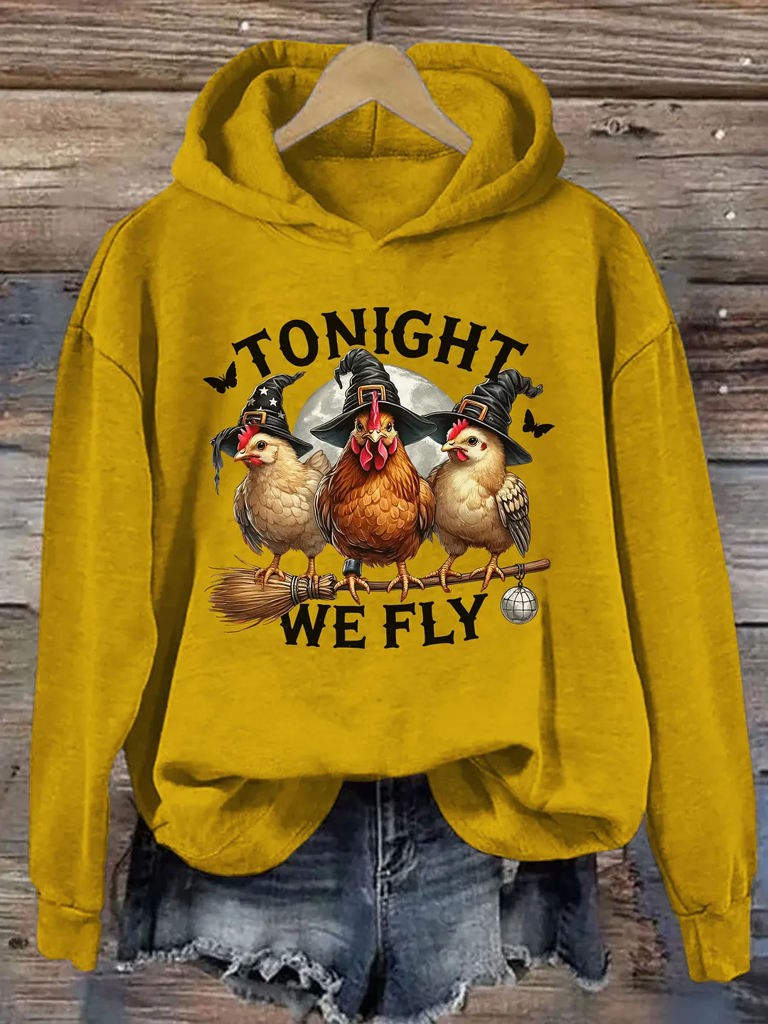 Tonight We Fly Chicken Hoodie