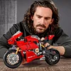 Lego Ducati V4R Motorcycle Model Assembly Building Blocks BMW Motorcycle 42017 Building Blocks Toy