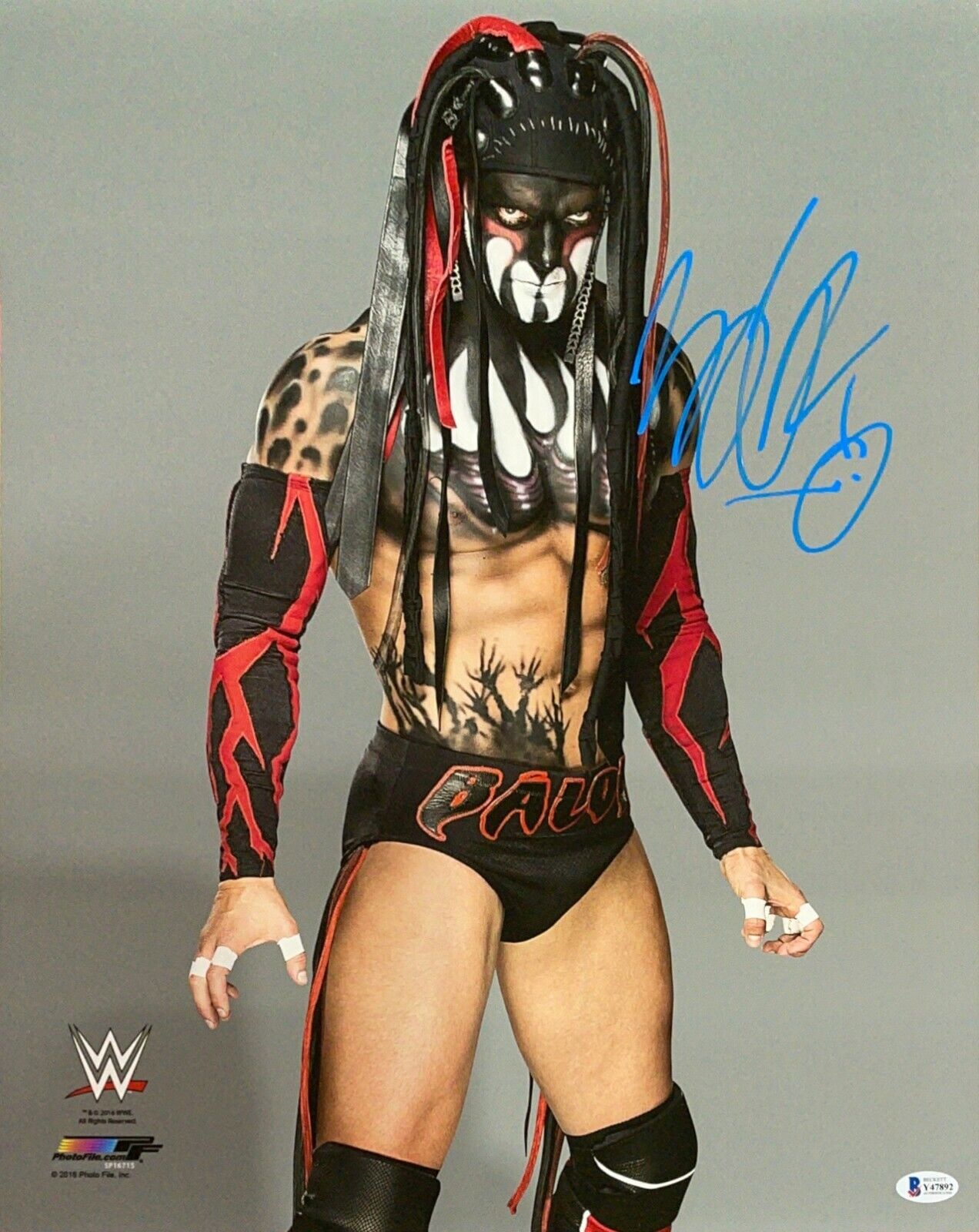 WWE FINN BALOR HAND SIGNED AUTOGRAPHED 16X20 Photo Poster painting WITH BECKETT COA AND PROOF 8