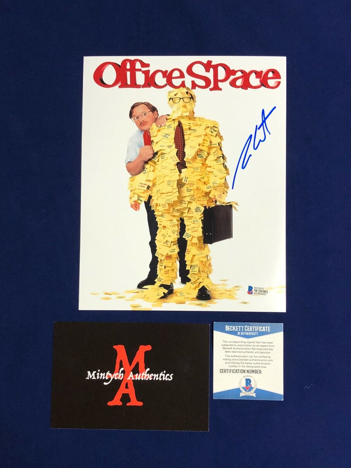 STEPHEN ROOT AUTOGRAPHED SIGNED 8x10 Photo Poster painting! OFFICE SPACE! MILTON! BECKETT COA!