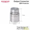 Raycus & Max IPG Output Protective Connector Lens 1.5KW 3KW Original QBH Fiber Laser Source Protection Cap Fiber Optic Crystal