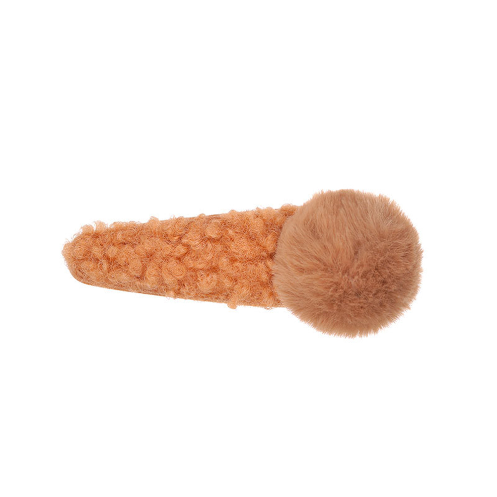 

Korean Plush Bobby Pins Candy Color Barrettes Pompom Hair Clips Hairpins, 501 Original