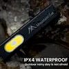 Flashlight Rechargeable Head Lamp Torch Light for Camping Fishing Running Biking