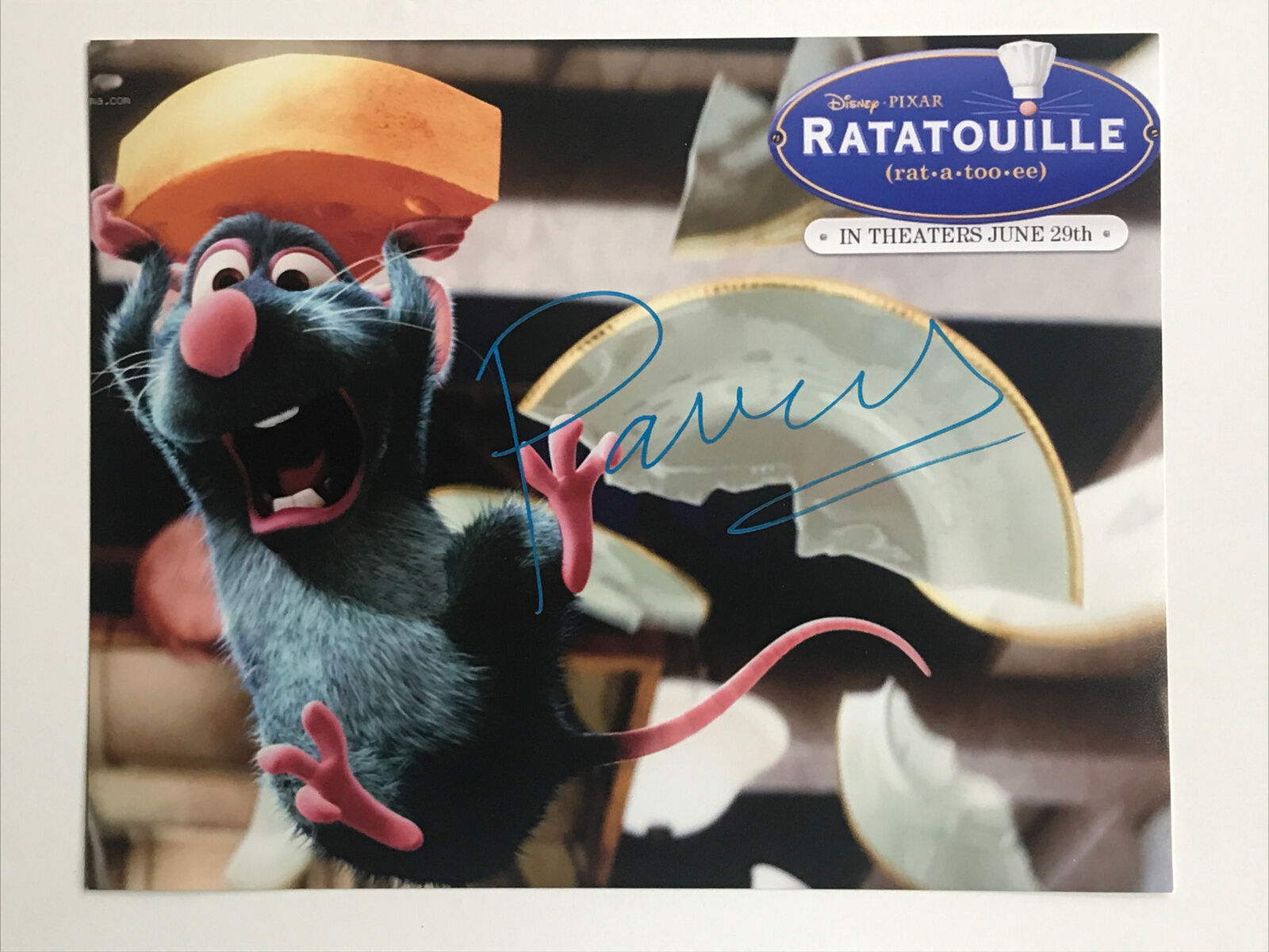 Patton Oswalt Signed Photo Poster painting Ratatouille 8x10