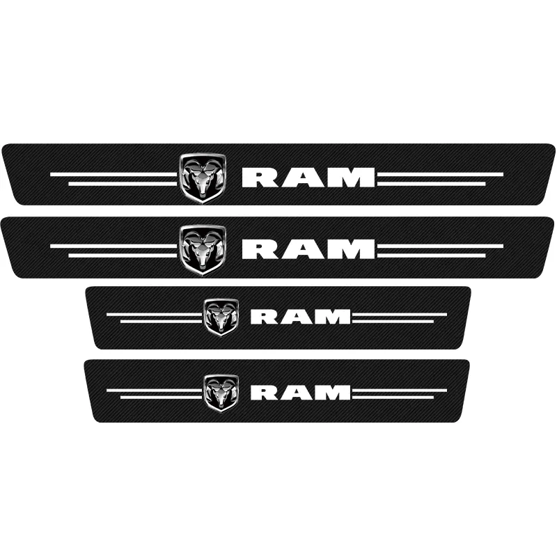 Kuromshop ( 9PCS )Carbon Car Door Sills Stickers