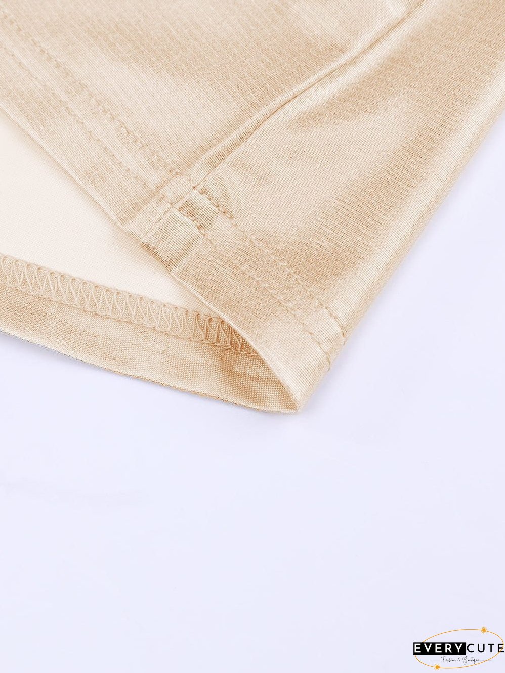 Apricot Silky Oversized Pocket Tee
