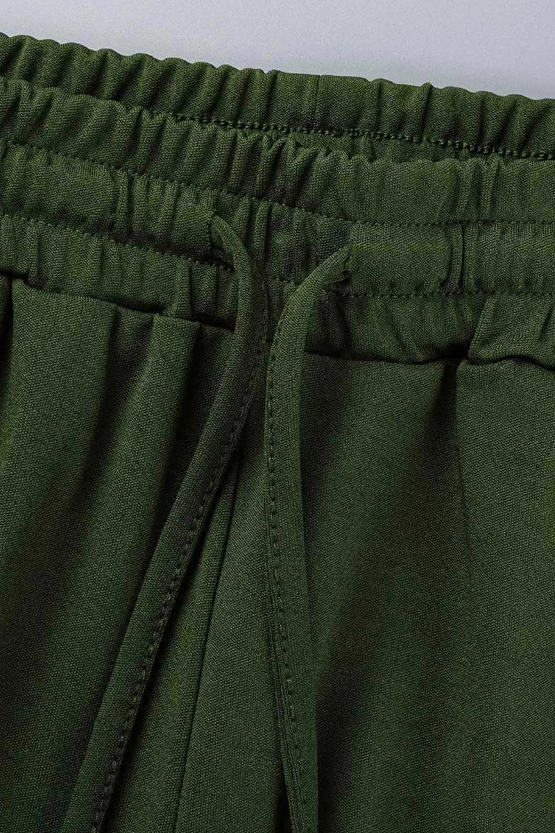 Rose Red Fashion Casual Print Patchwork O Neck Long Sleeve Two Pieces