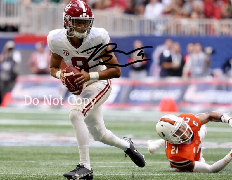 Bryce Young Signed Photo Poster painting 8X10 rp Autographed Picture Alabama Crimson Tide