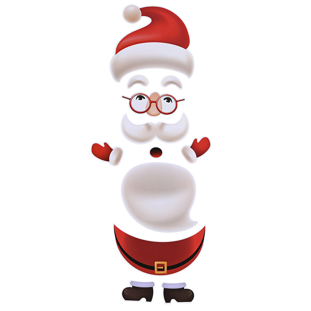 

Christmas Refrigerator Sticker Self-adhesive Cute Stickers PVC Wall Paste, 501 Original