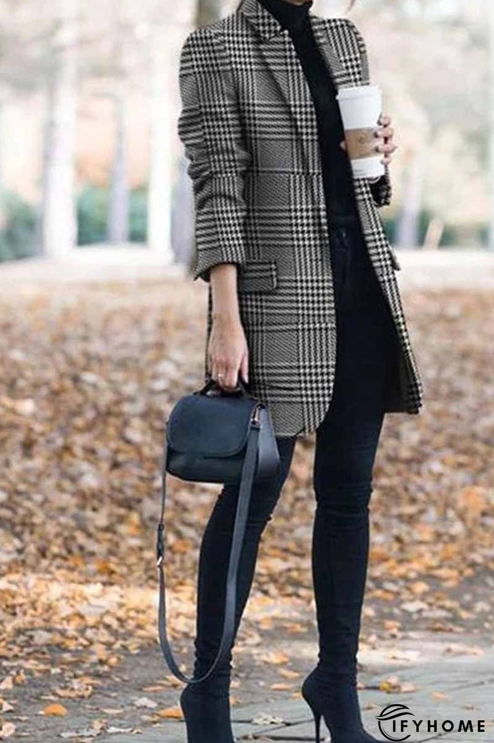 Stand-up Collar Elegant Coat (7 Colors) | IFYHOME