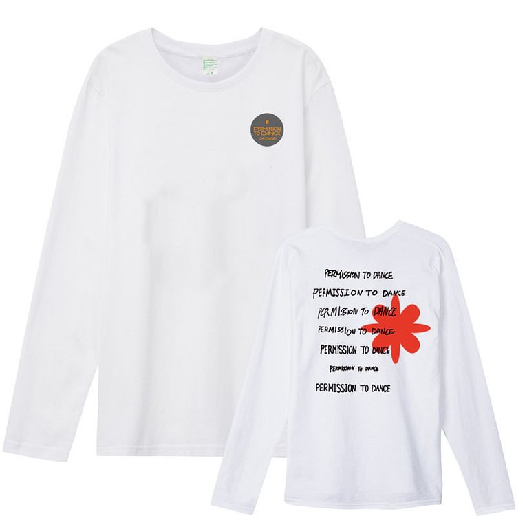 Permission To Dance On Stage Concert Cotton Sweatshirt