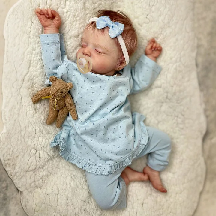  [Heartbeat & Sound] 20" Lifelike Reborn Girl Baby Doll Named Tipla Gifts For Kids - Reborndollsshop®-Reborndollsshop®