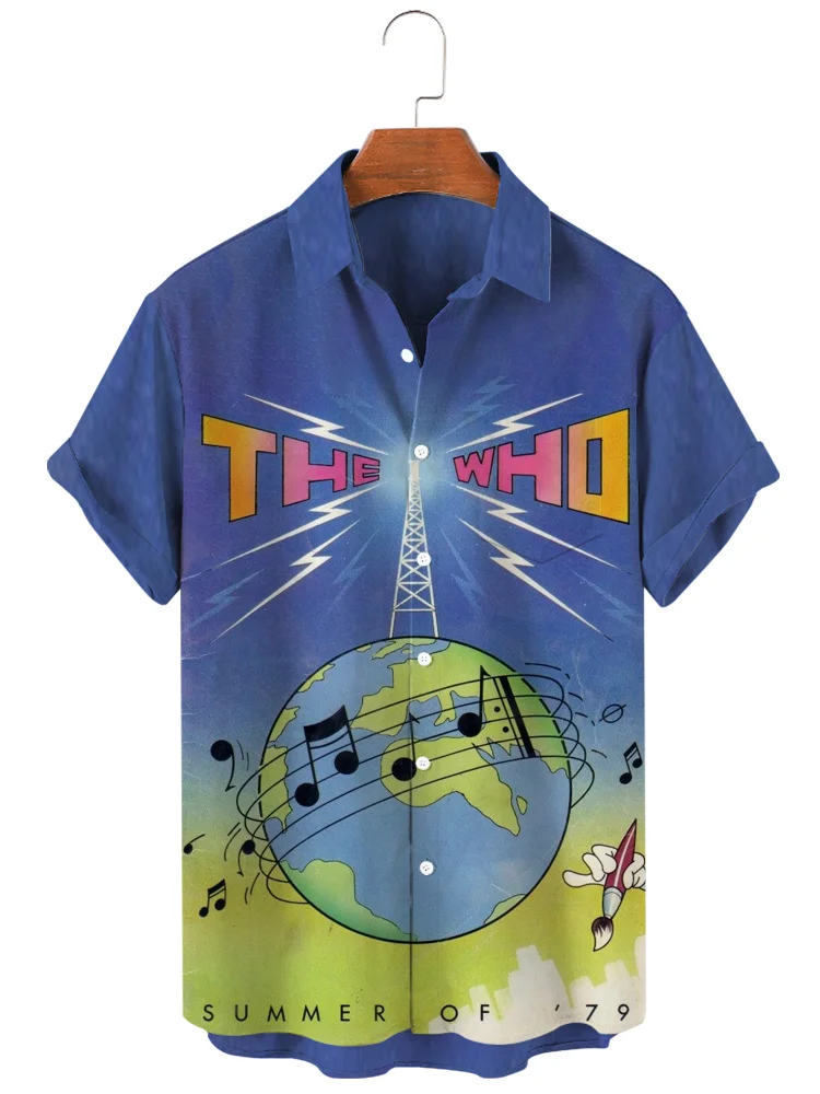 Teecade Teecade The Who Band Art Print Shirt