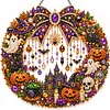 DIY Diamond Painting Xmas Hanging Ornament Pendant Acrylic Double Sided Print Decor Kit