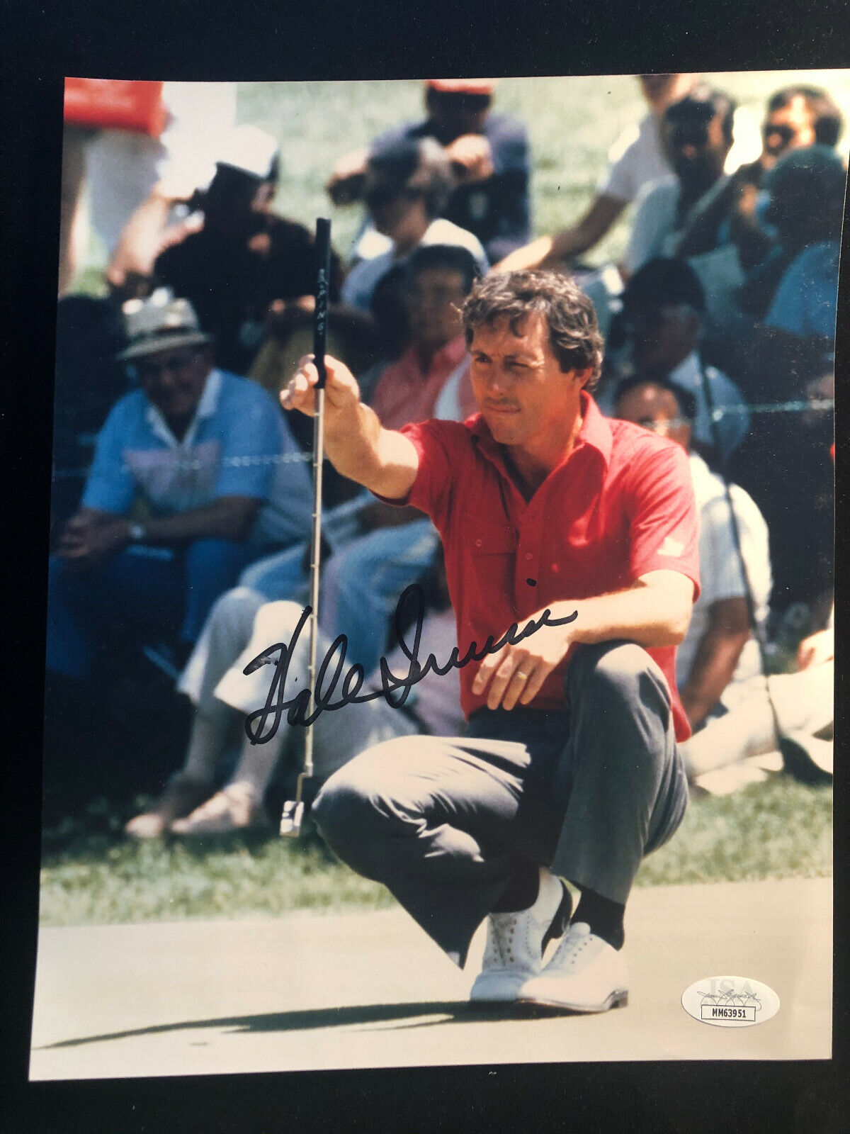 Hale Irwin Signed Autographed Photo Poster painting - PGA Golf Champion - JSA Authentic