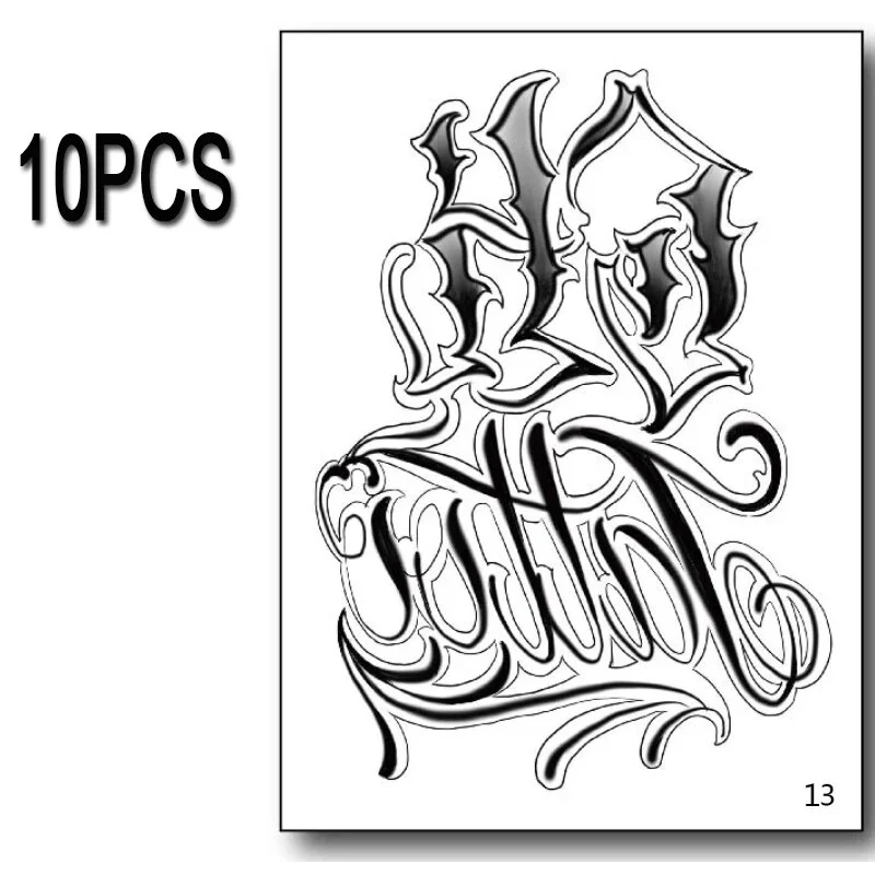 Sdrawing Waterproof Temporary Tattoo Sticker Hand flower tattoo Rose Fake flash Tattoo Arm Foot Back body art Girl Women Men