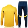 25/26 Boca Juniors yellow Half-Zip Training Jacket Set