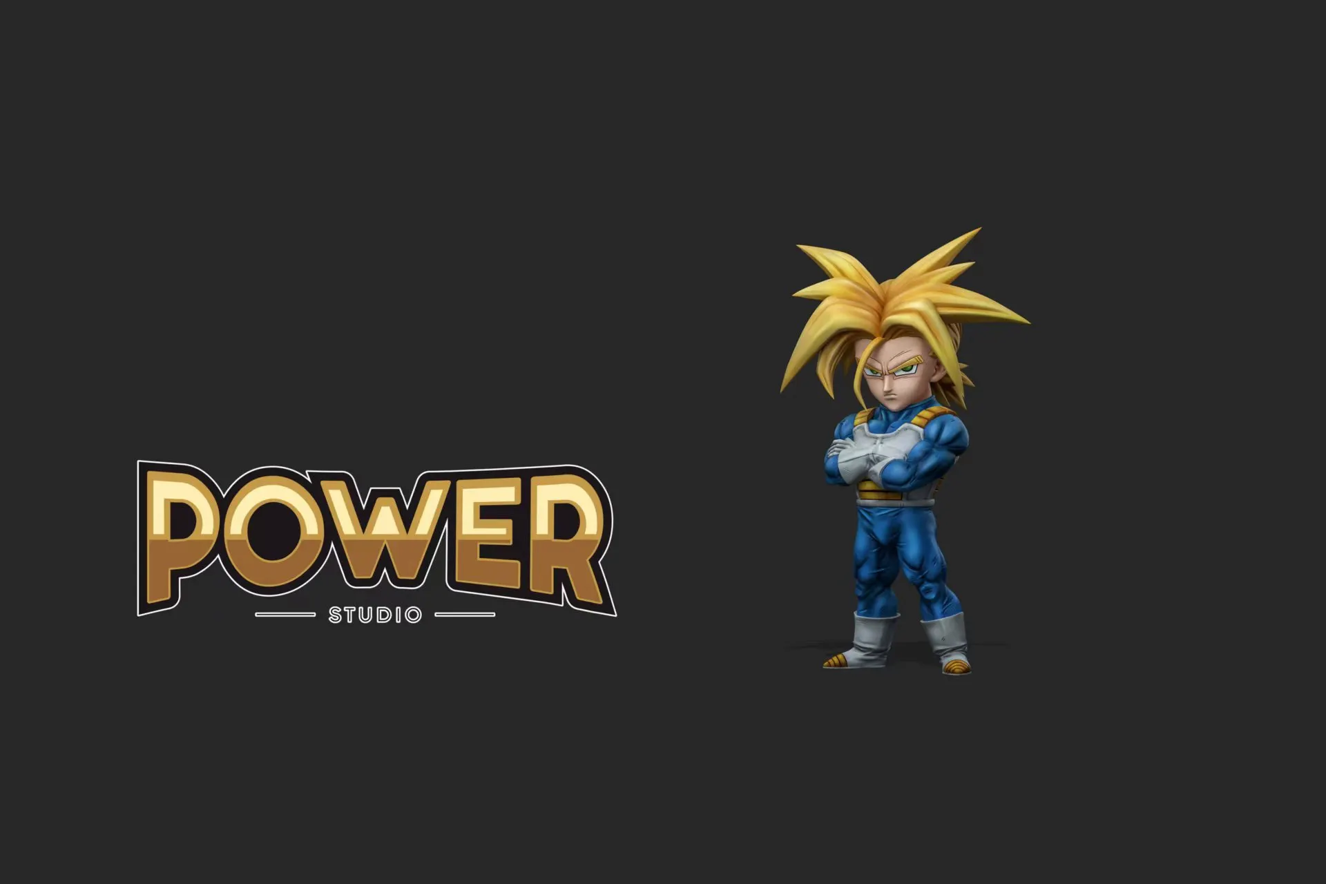 Power Studio - Super Saiyan Trunks Dragon Ball-