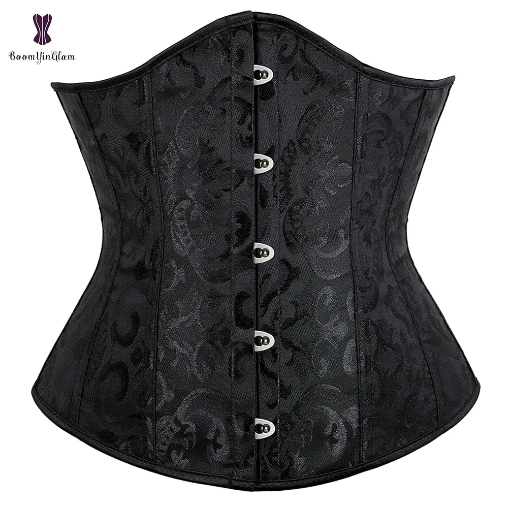 Billionm Size Floral Embroidered Waist Trainer Slimming Waist Corset For Women Tummy Contorl 2833#