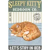 Sleeping Cat - Metal Tin Signs(12*16Inch)