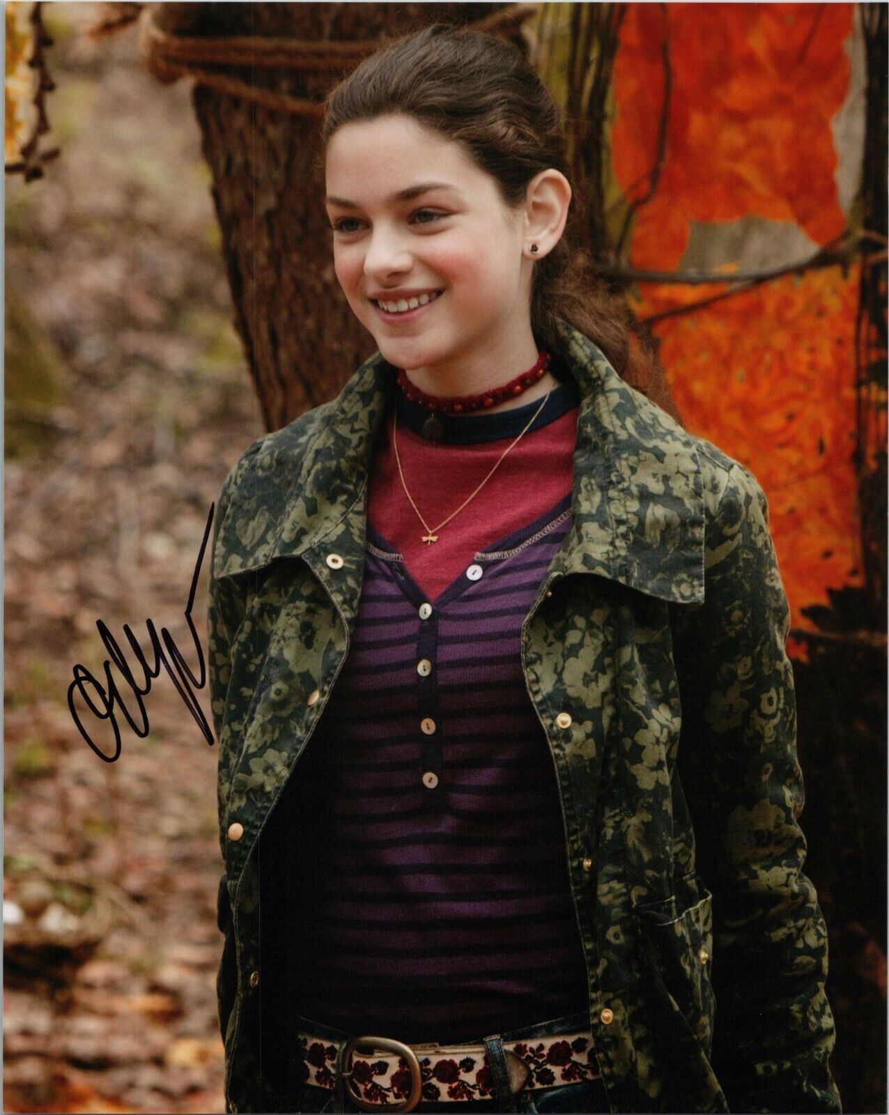 ~~ ODEYA RUSH Authentic Hand-Signed Fiona - THE GIVER