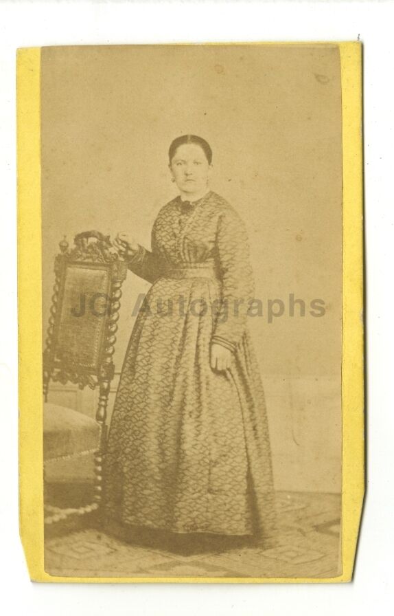 19th Century Fashion - 19th Century Carte-de-visite Photo Poster painting - St. Joseph, MO