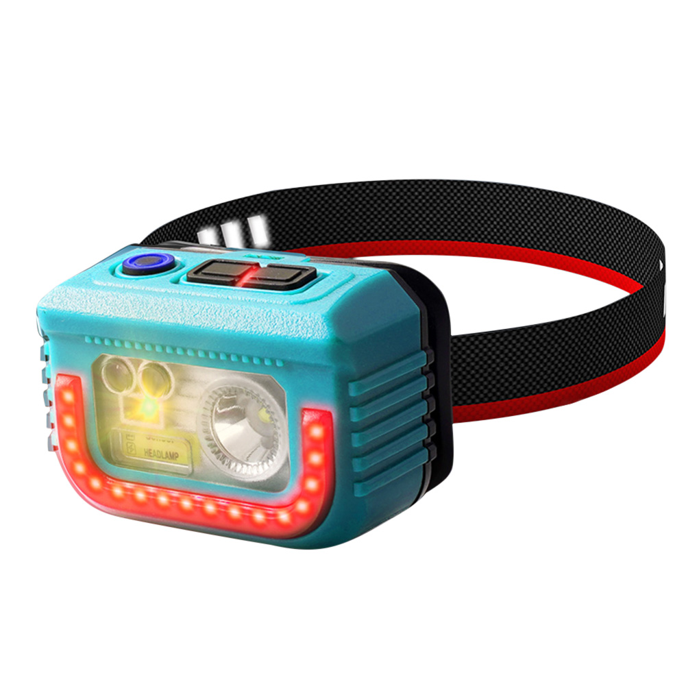 

Multi-function Type-C Rechargeable Headlamp Gesture Sensor XPG Headlight, 501 Original