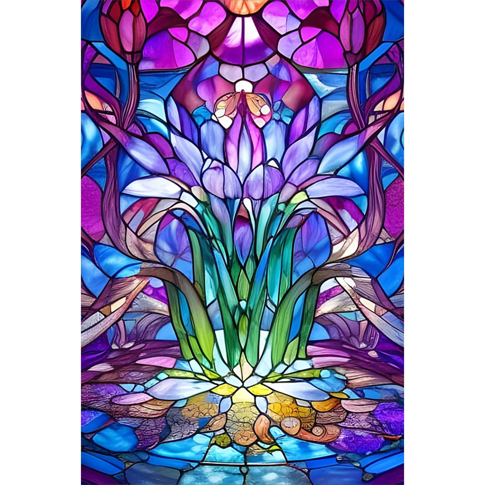 YALKIN Abstract Lotus Flower Diamond Painting Pack for Adults, Full Round  Drill Gem Arts Paint by Diamonds Kits Diamond Art Kits Big Size Multiple  Canvas Art for Home Wall Decor Relax Gift 