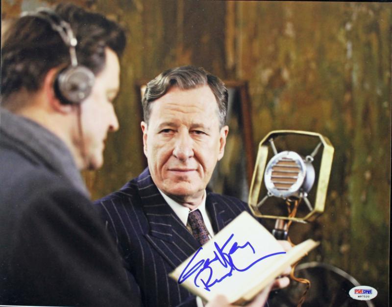 Geoffrey Rush The Kings Speech Signed Authentic 11X14 Photo Poster painting PSA/DNA #M97520