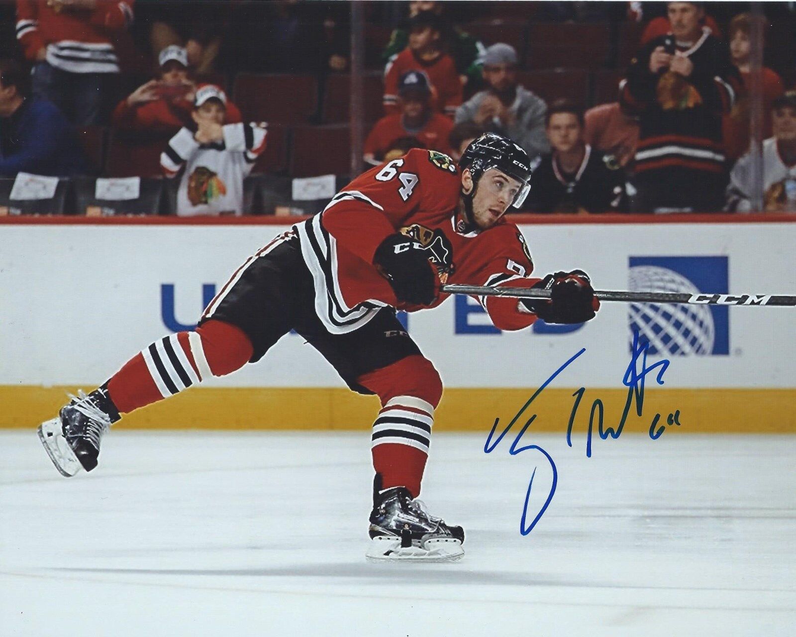 Tyler Motte Signed 8x10 Photo Poster painting Chicago Blackhawks Autographed COA