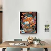 >SALE<Pumpkin Bird 5D DIY Diamond Painting Kits Special-shaped Partial Drill Wall Art