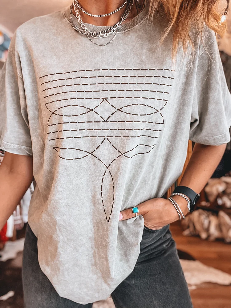 Boot Stitch Tee