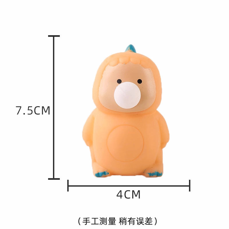 Squishy Toy Christmas Animal Santa Claus Snowman PVC TPR Toys