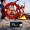 SI4732 Mini Pocket Radio 1.9inch IPS Screen HF SW MW VHF Radio LSB USB AM FM