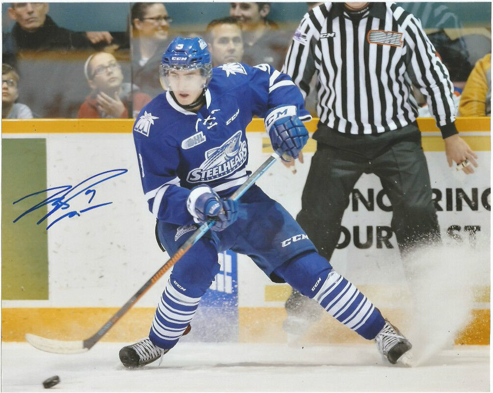 Mississauga Steelheads Michael McLeod Autographed Signed 8x10 Photo Poster painting COA D