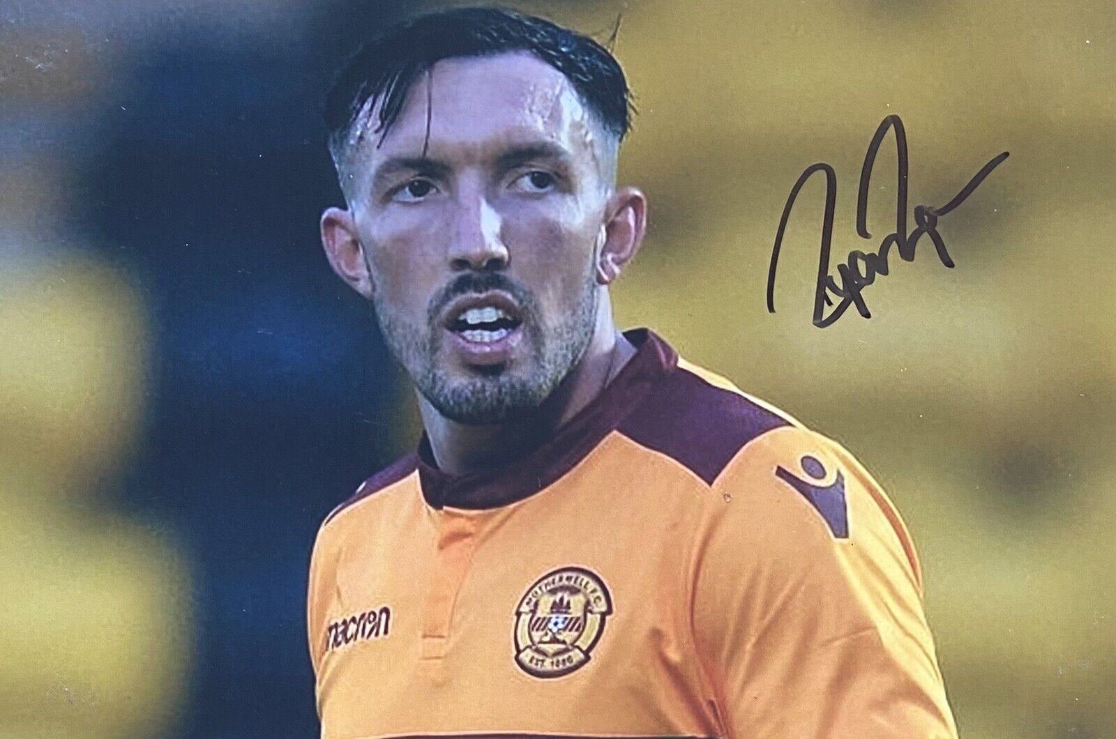 Ryan Bowman Genuine Hand Signed Motherwell 6X4 Photo Poster painting