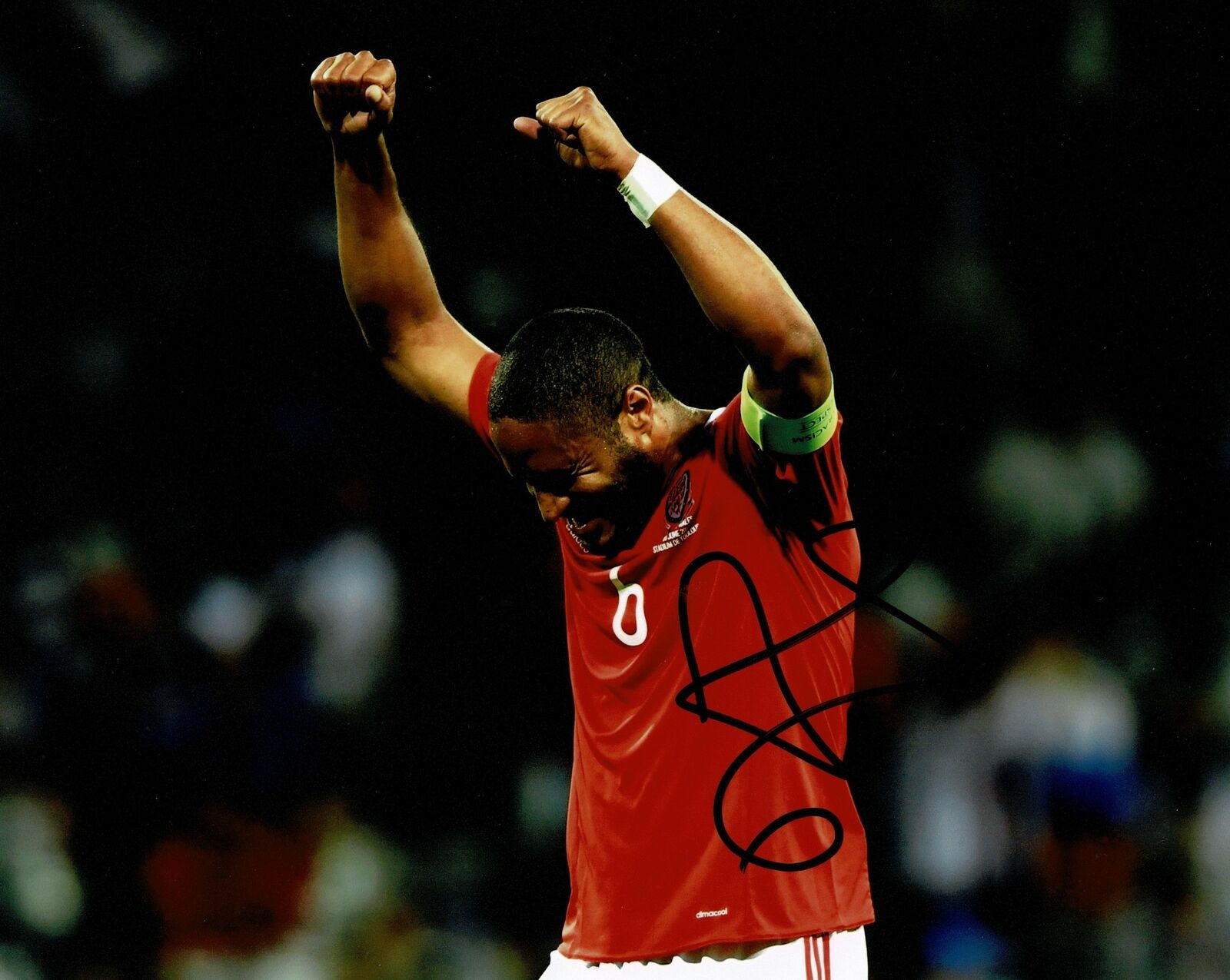 Ashley Williams Signed 10X8 Photo Poster painting Wales Euro 2016 AFTAL COA (1269)