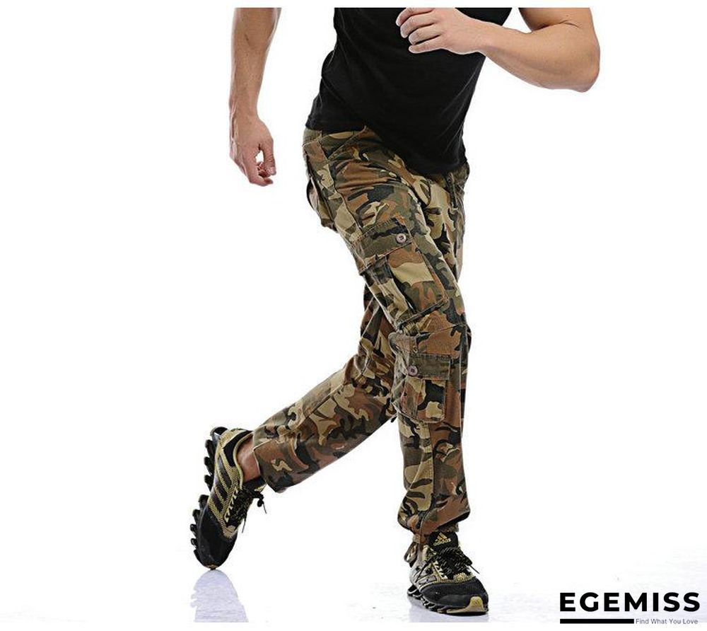Men Cotton Cargo Pants Men Military Style Tactical Workout Straight Men Trousers Casual Camouflage Man Pants | EGEMISS