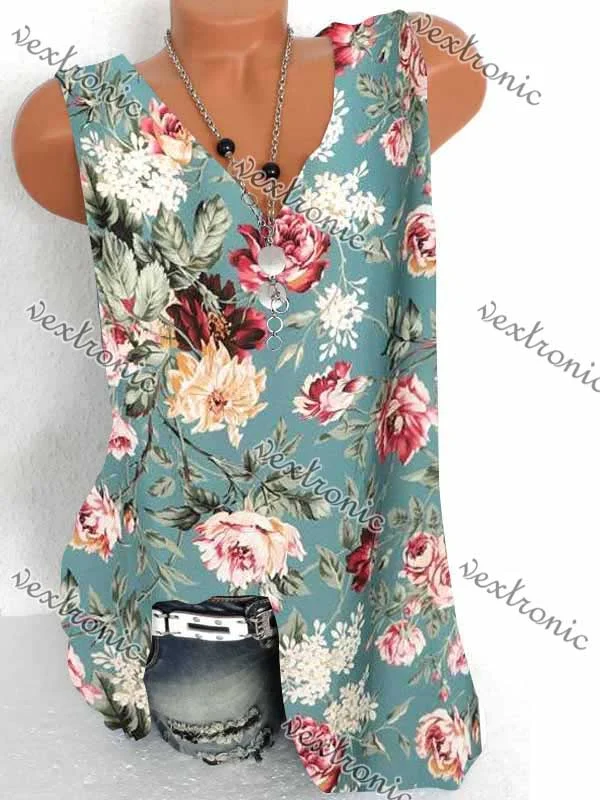 Women Half Sleeve V-neck Solid Color Dress