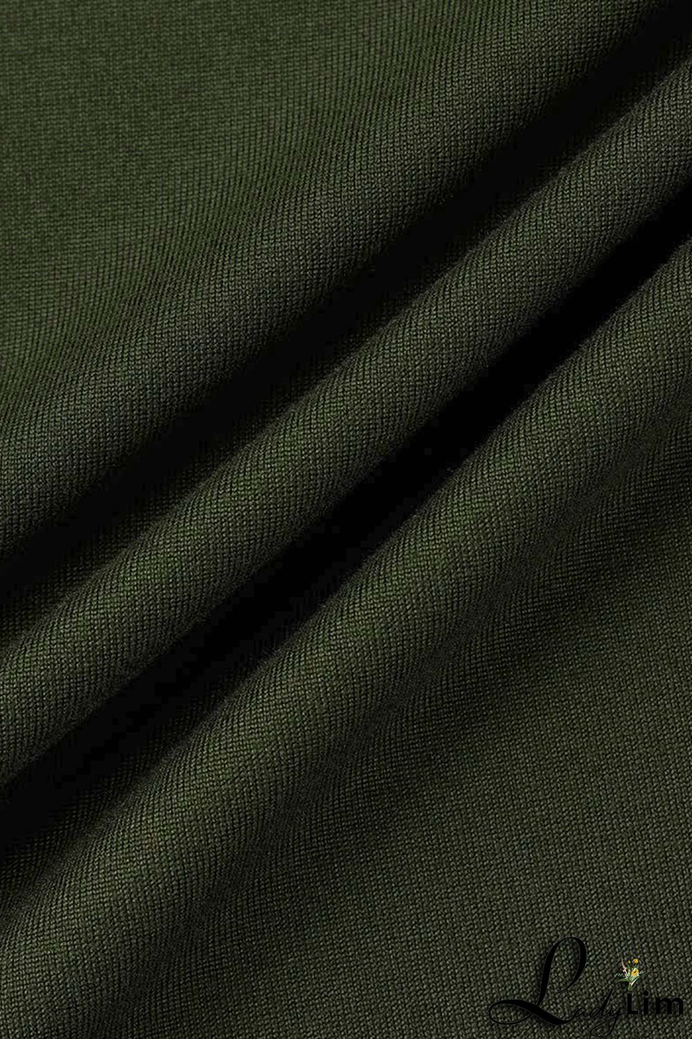 Black Fashion Casual Solid Tassel Regular High Waist Pencil Trousers