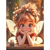 Diamond Painting-DIY Full Round Drill Elf Fairy
