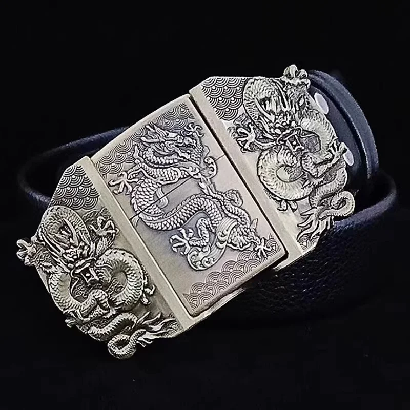 Men's Personalized Lighter Belt