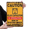 Caution Electric shock warning - Metal Tin Signs(8*12Inch/12*16Inch)