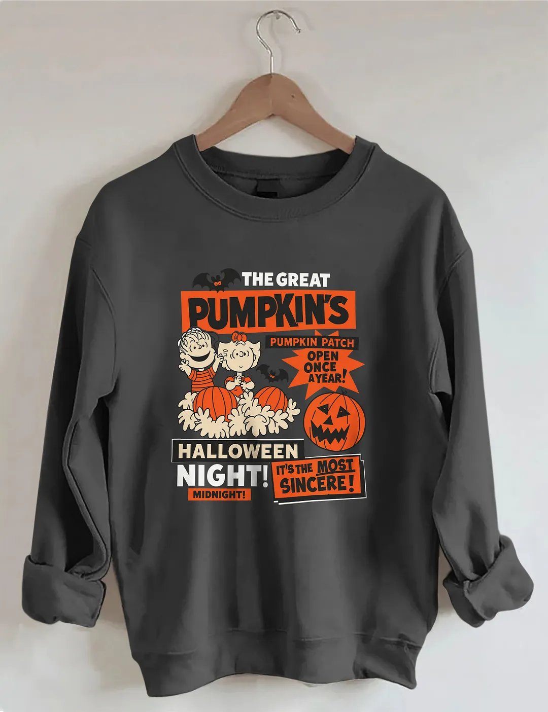 The Great Pumpkin Halloween Night Sweatshirt