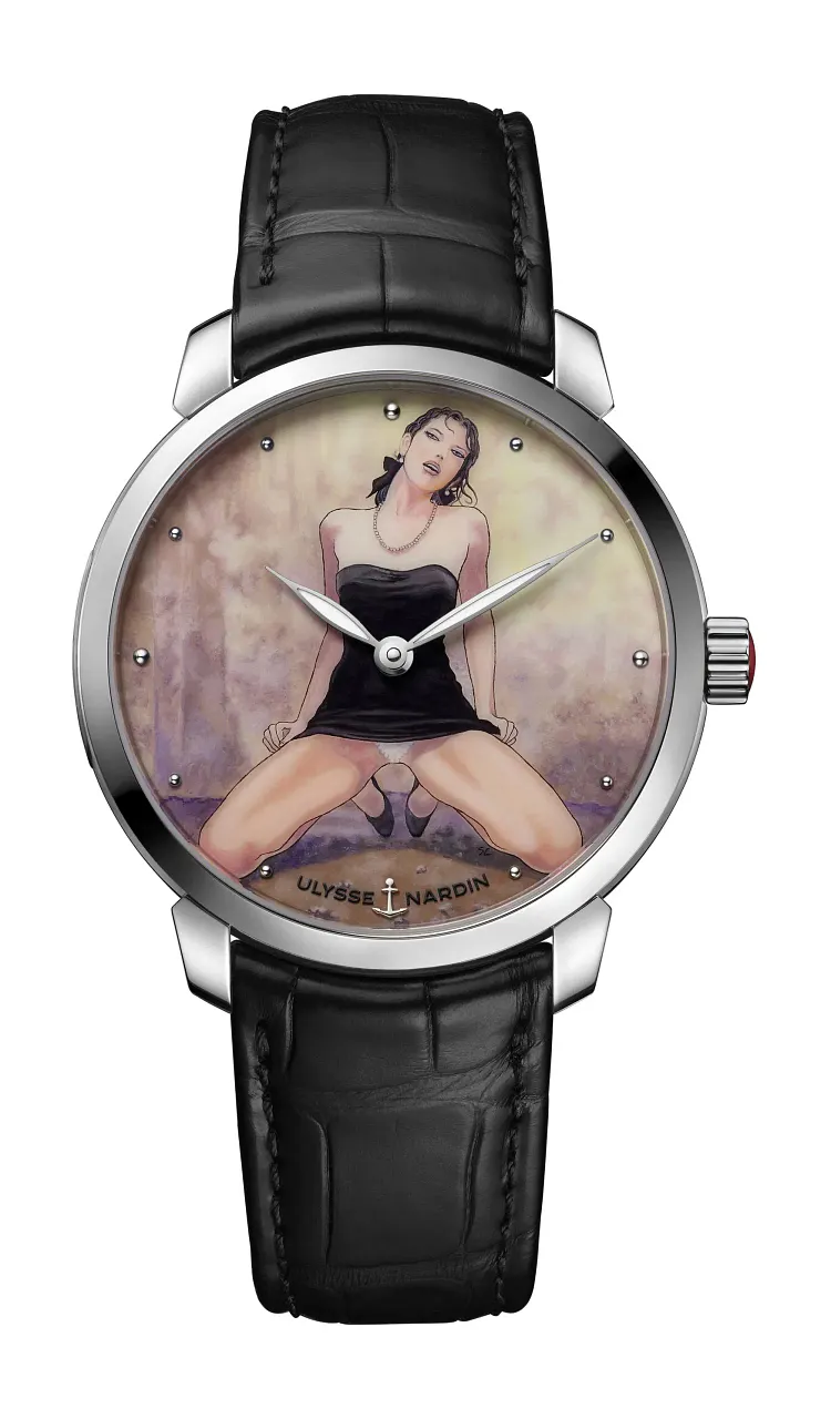 Ulysse Nardin Classico Manara Declic-Limited edition of 40 pieces-Case Size:40mm - Case Material:Stainless Steel - Movement:Automatic Winding【Free Shipping】
