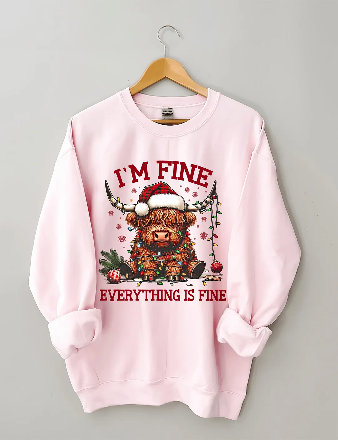 I'm Fine Everything Is Fine Sweatshirt