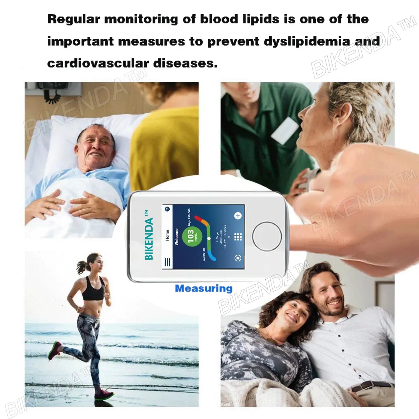 【OFFICIAL STORE】Bikenda&trade; Precision Glucose Monitoring Premium 👨&zwj;⚕️Non-invasive Medical Device + Exclusive Gift [99.9% Accuracy]