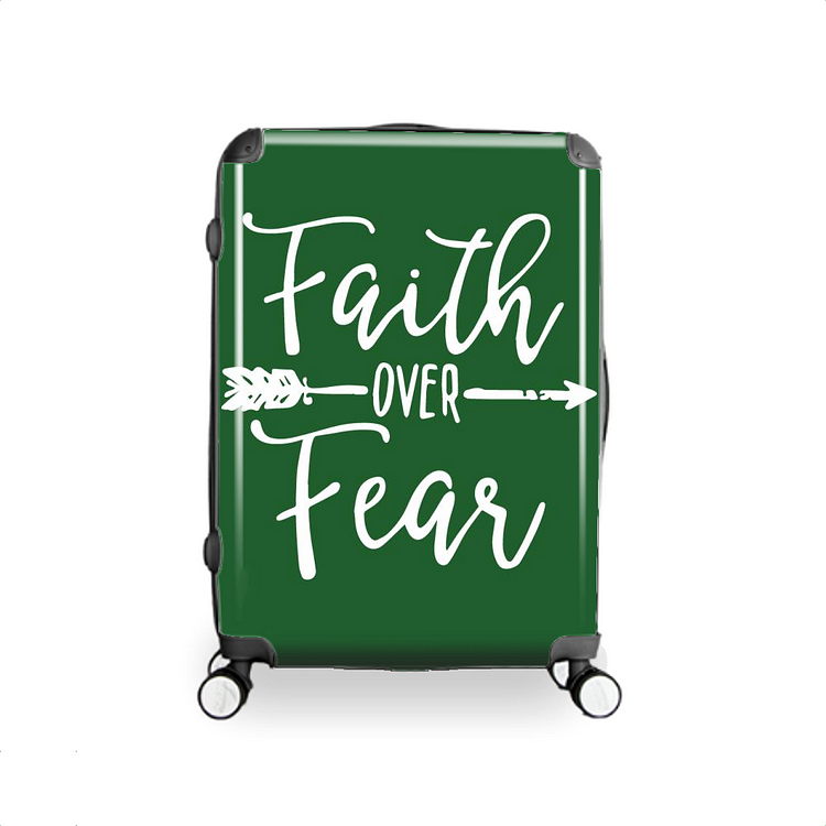 Faith Over Fear, Optimism Hardside Luggage